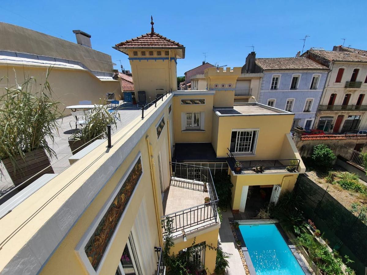 B&B Le Patio En Ville - Chambres D'Hotes Нарбон Екстериор снимка